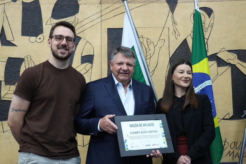 Complexo ISPON recebe Moção de Aplauso na Câmara Municipal de Ponta Grossa